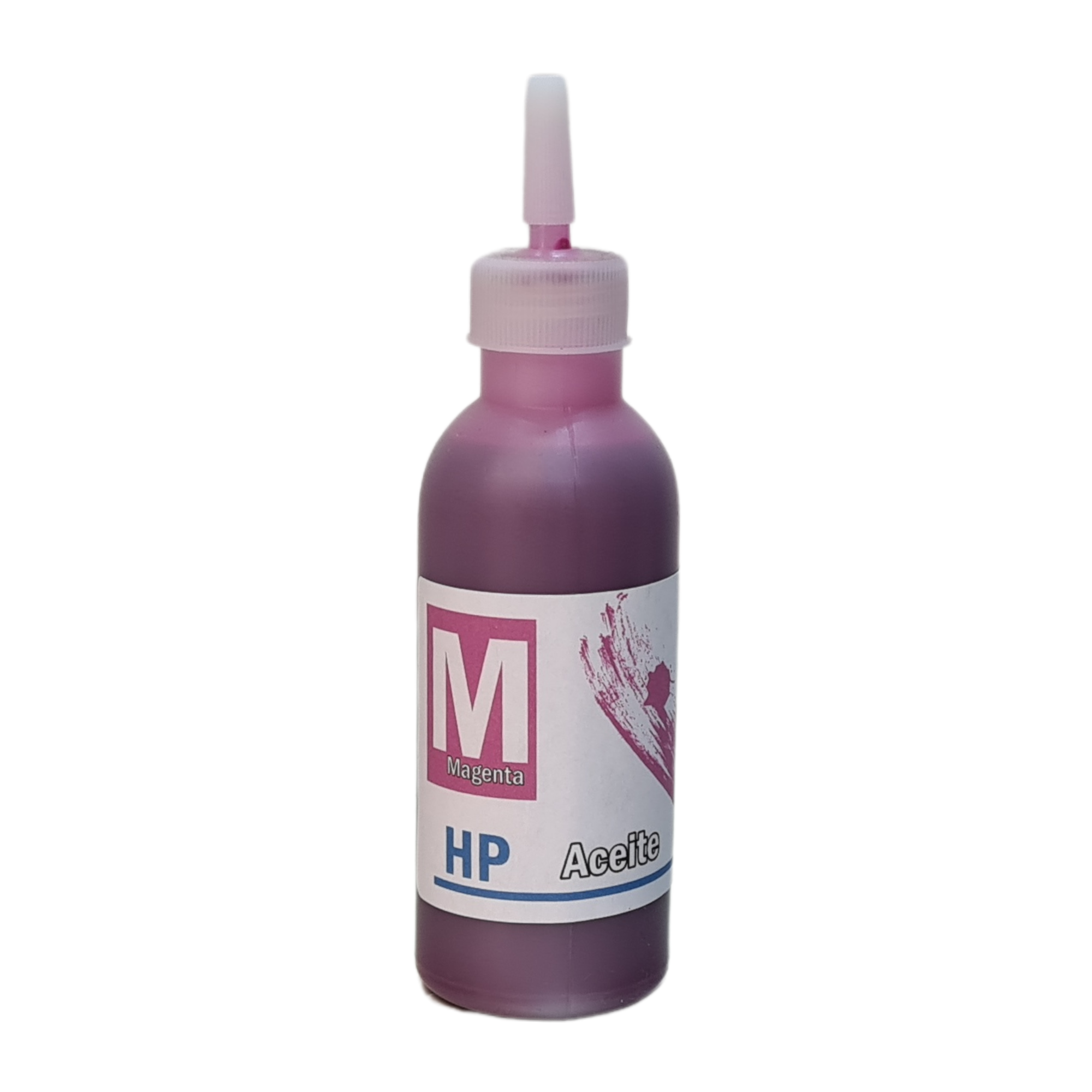 Botella de Tinta Hp 940 base aceite. Negro, cyan, magenta, amarillo. Genérica