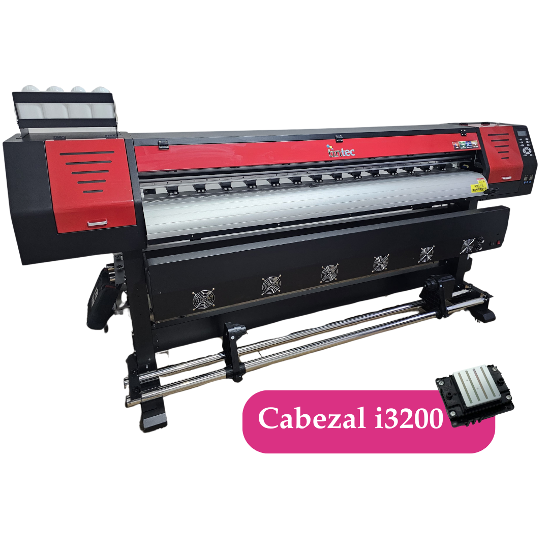 Plotter de Impresión 180 cm Alta Resolución Cabezal i3200 Eco-solvente ...