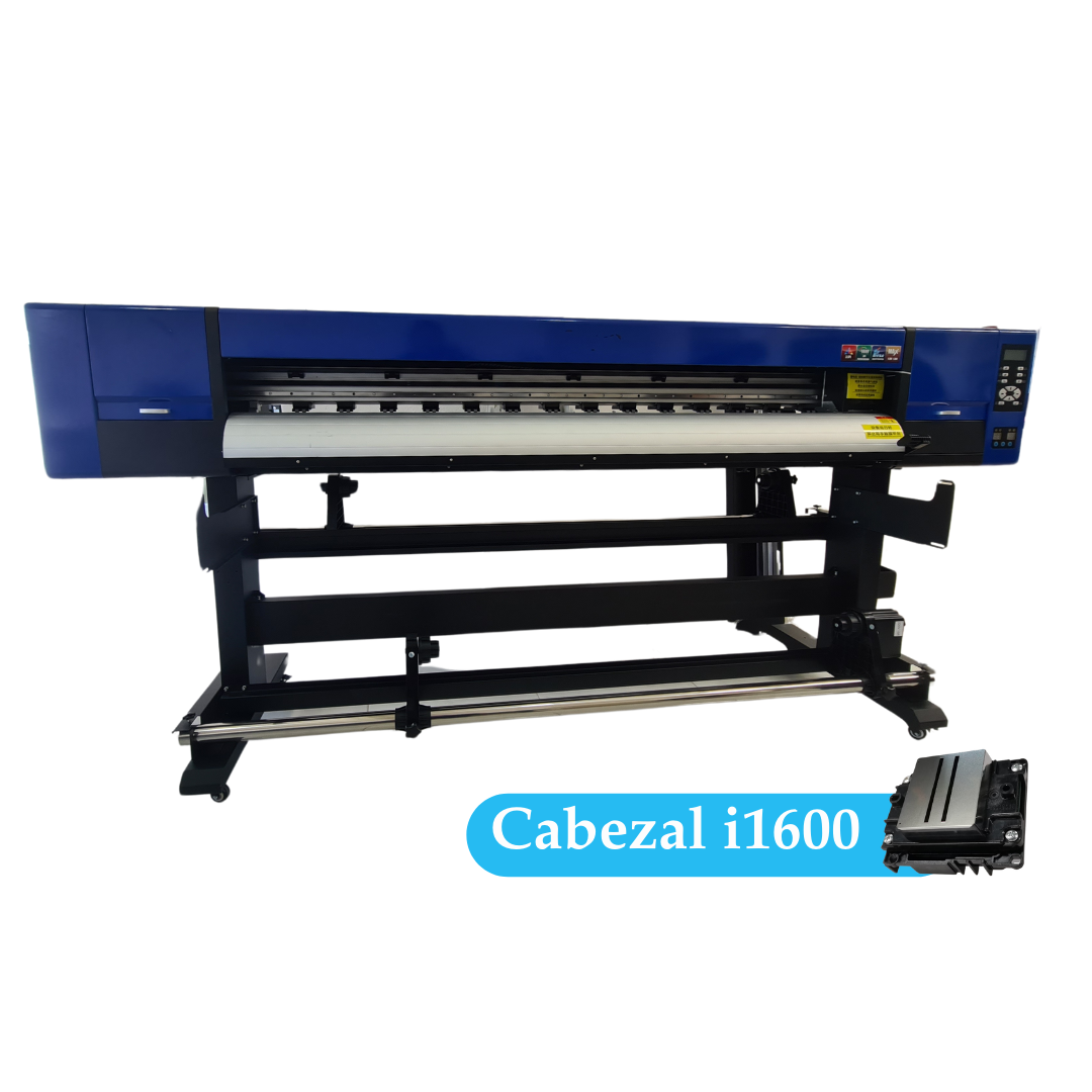 Plotter de Impresión 180 cm Alta Resolución Cabezal i1600 Tinta Eco-solvente.