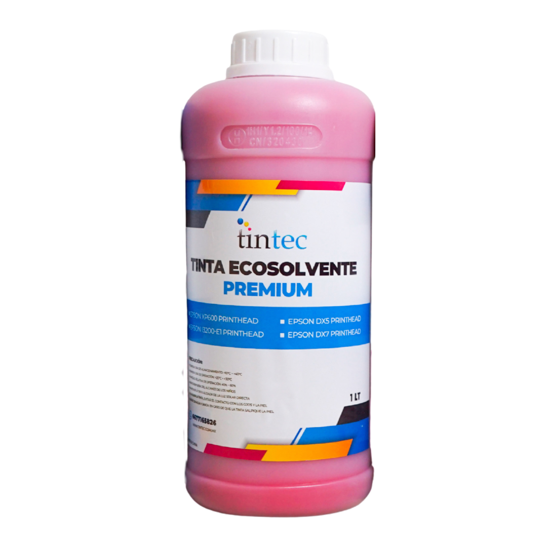 Tinta Ecosolvente TINTEC 1 Litro | Para Plotter de Impresión